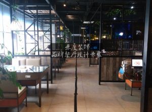 【赤度装饰设计餐厅案例实景】长安好湘好餐厅