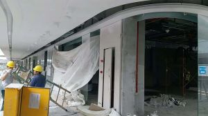 原味椰子鸡主题餐厅设计施工现场