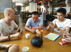 佛山饭香了湘菜馆设计方案签约现场