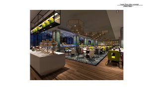 【赤度装饰设计西餐厅案例】深圳圣堤湾酒店西餐厅设计方案
