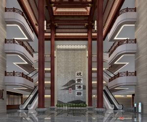 【赤度装饰中医院案例】湛江遂溪县中医院效果图